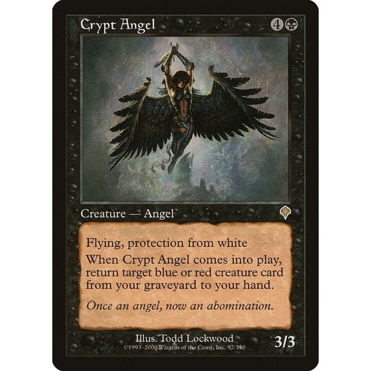 Image for Crypt Angel (97) (INV) - Magic: The Gathering