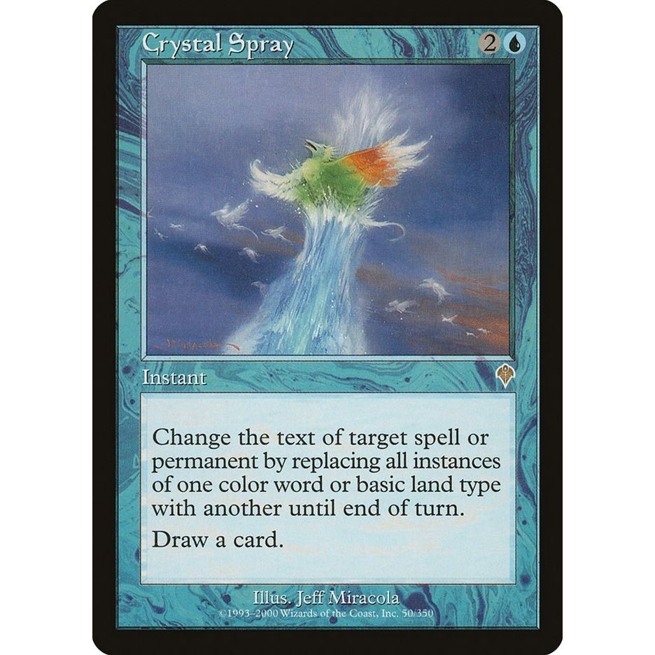 Image for Crystal Spray (50) (INV) - Magic: The Gathering