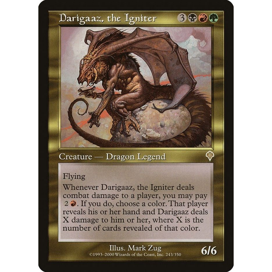 Image for Darigaaz, the Igniter (243) (INV) - Magic: The Gathering