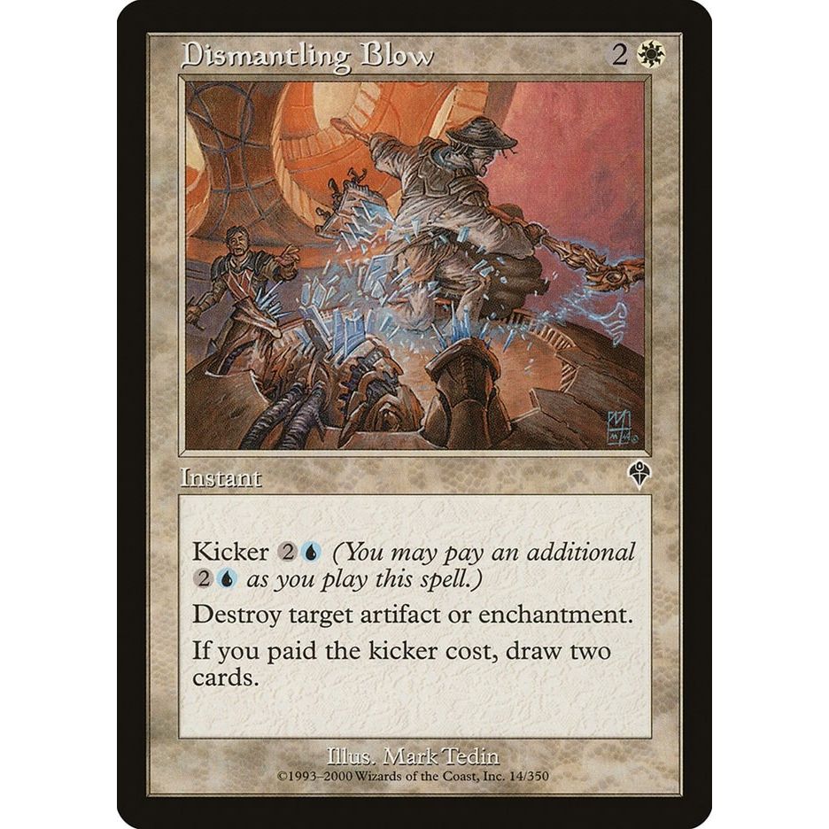 Image for Dismantling Blow (14) (INV) - Magic: The Gathering