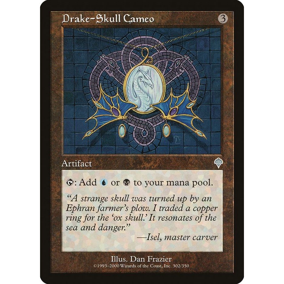 Image for Drake-Skull Cameo (302) (INV) - Magic: The Gathering