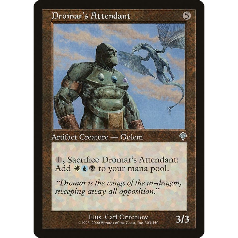 Image for Dromar's Attendant (303) (INV) - Magic: The Gathering