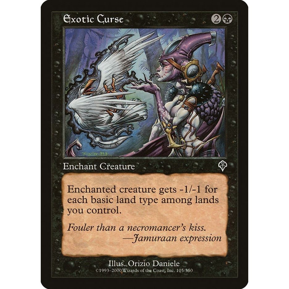 Image for Exotic Curse (105) (INV) - Magic: The Gathering