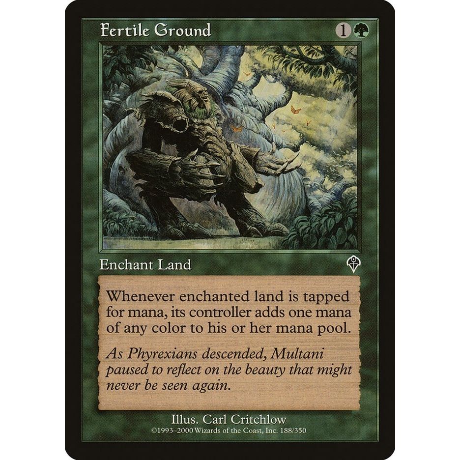 Image for Fertile Ground (188) (INV) - Magic: The Gathering