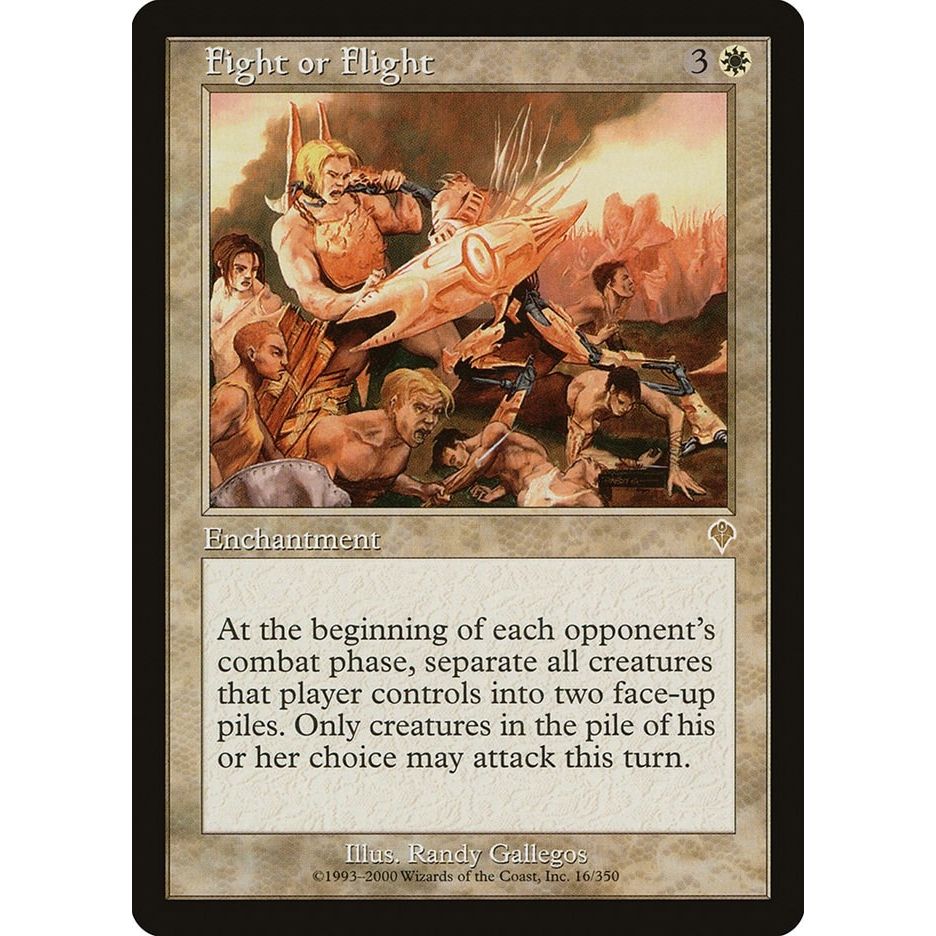 Image for Fight or Flight (16) (INV) - Magic: The Gathering