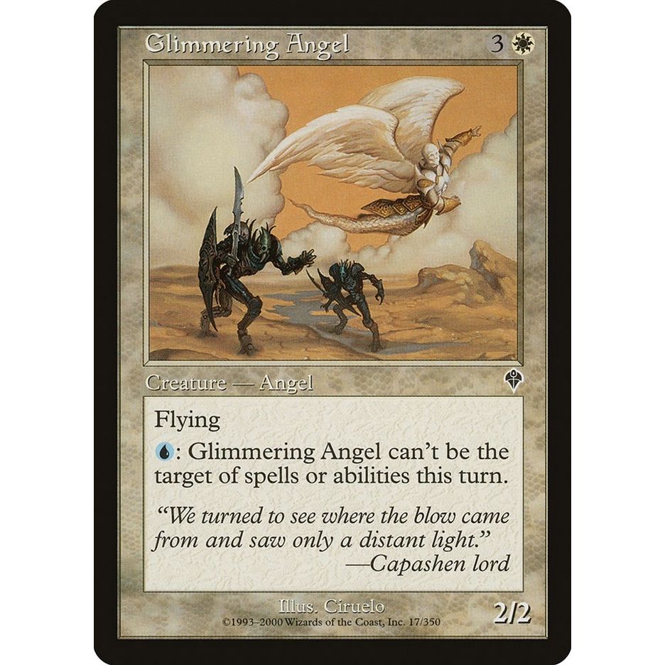 Image for Glimmering Angel (17) (INV) - Magic: The Gathering
