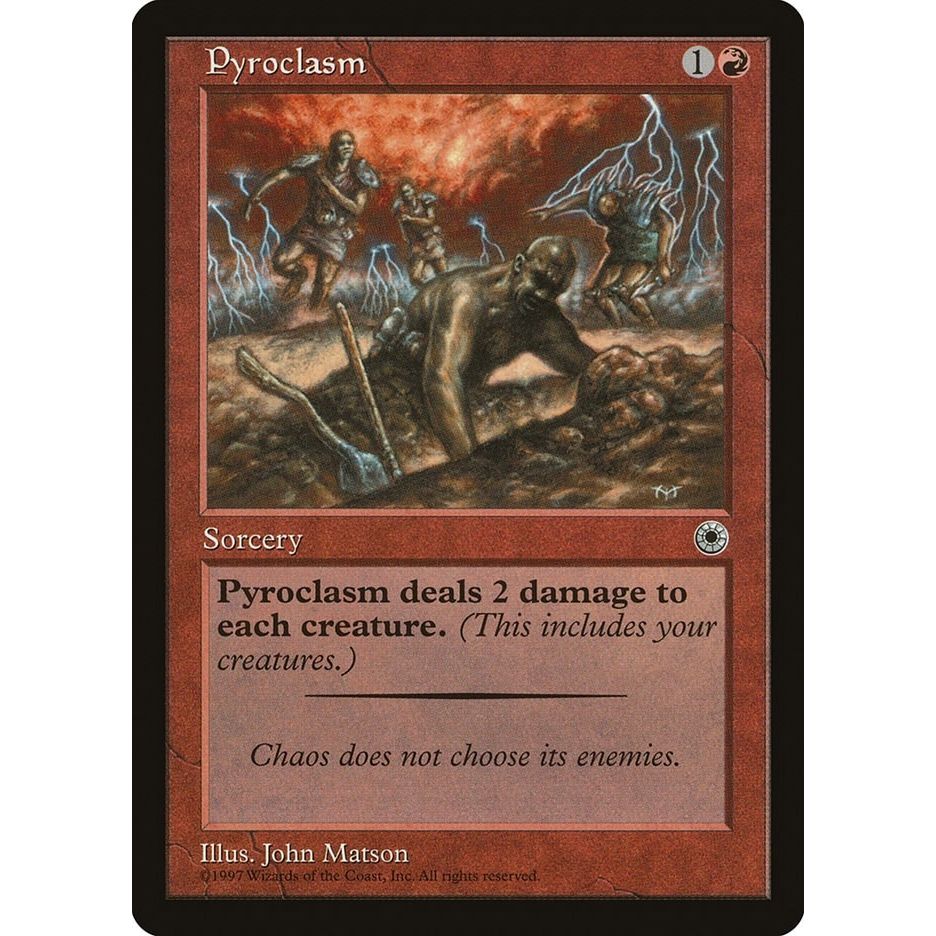 Image for Pyroclasm (POR) - Magic: The Gathering