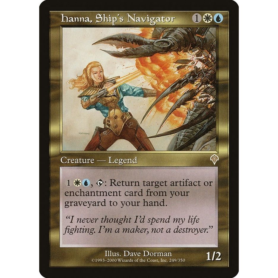 Image for Hanna, Ship's Navigator (249) (INV) - Magic: The Gathering
