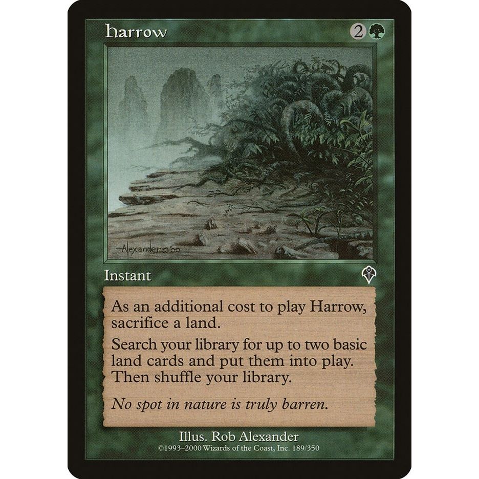 Image for Harrow (189) (INV) - Magic: The Gathering