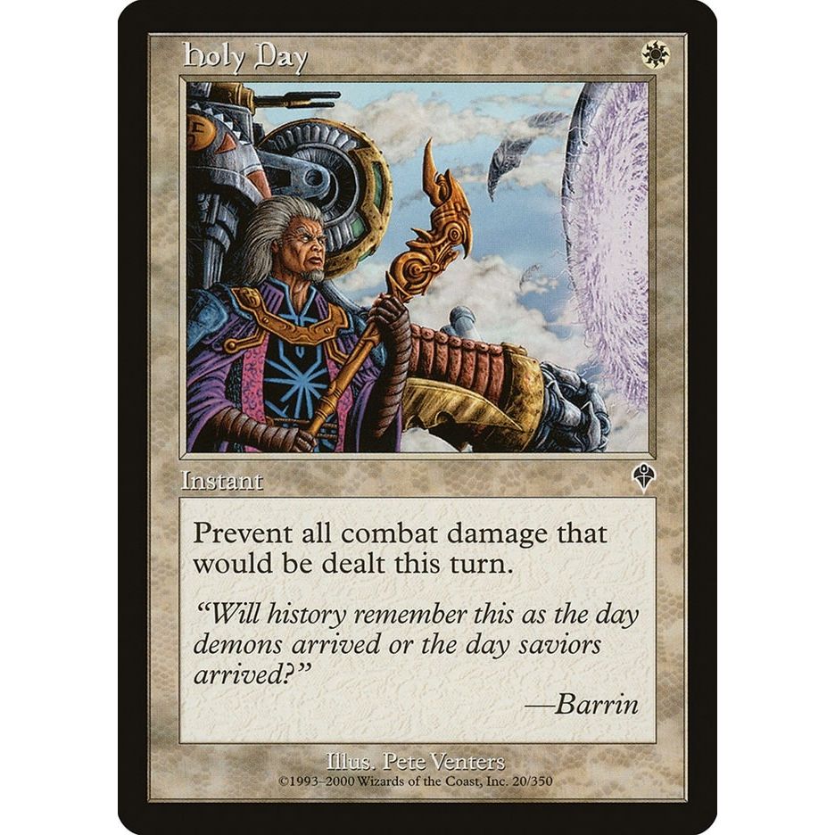 Image for Holy Day (20) (INV) - Magic: The Gathering