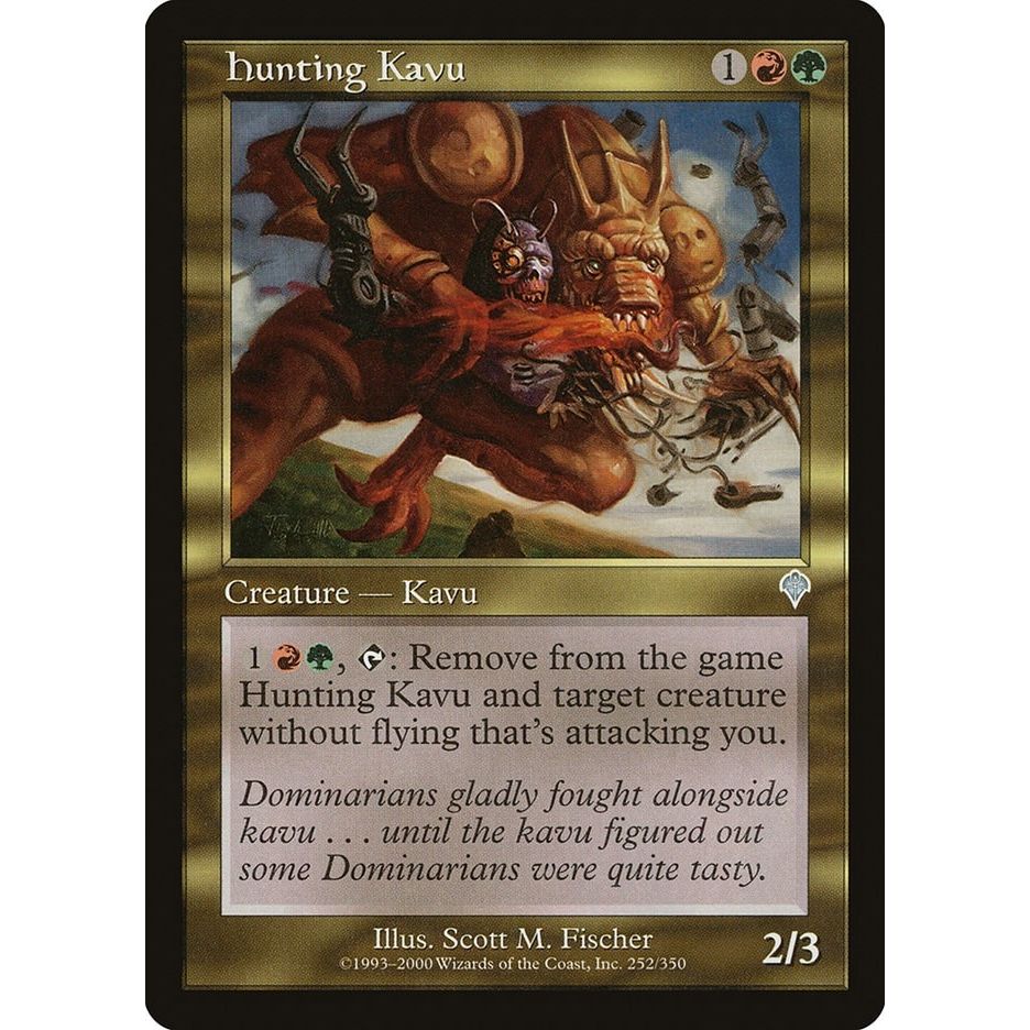 Image for Hunting Kavu (252) (INV) - Magic: The Gathering