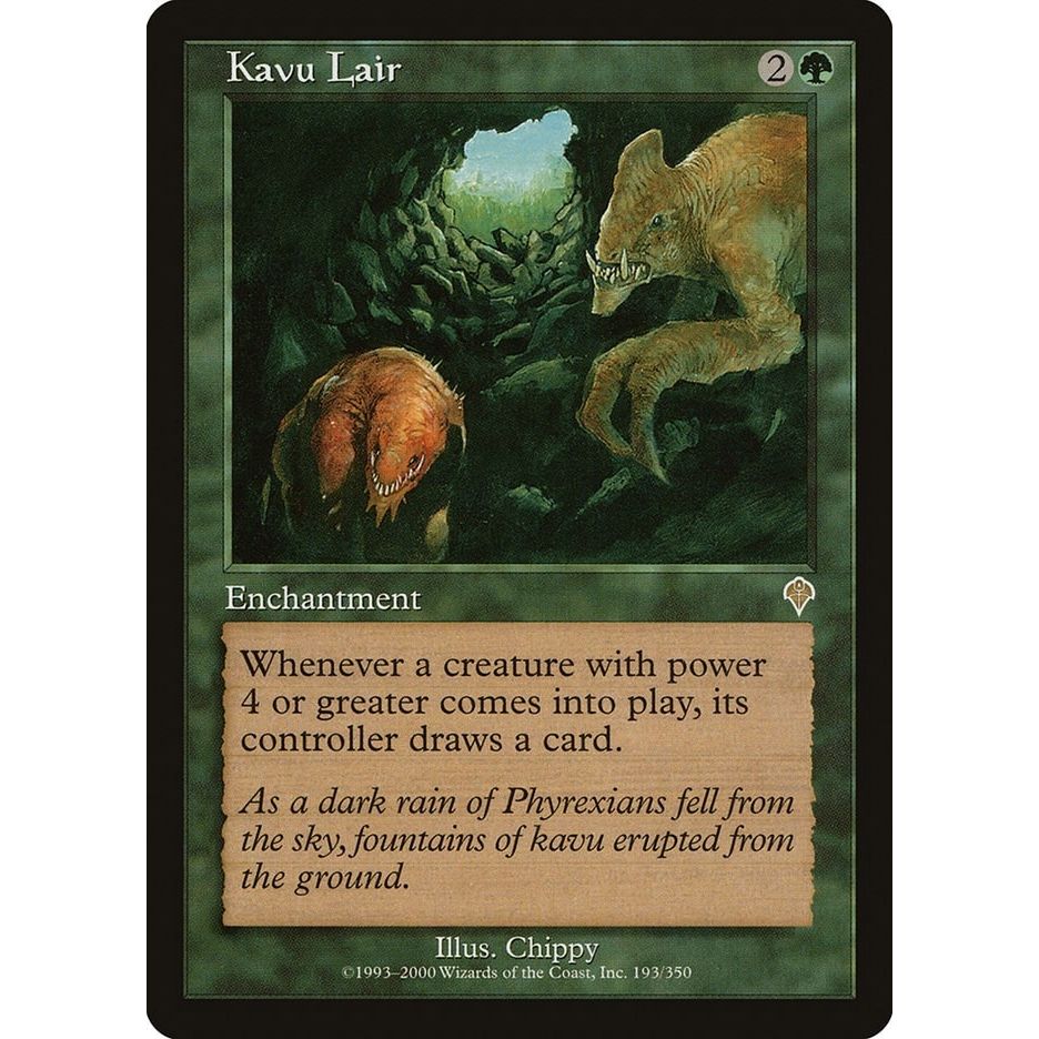 Image for Kavu Lair (193) (INV) - Magic: The Gathering