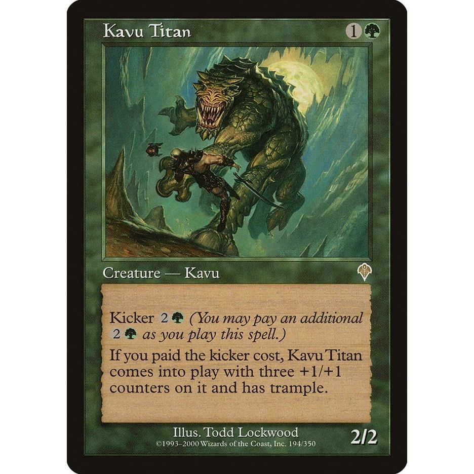 Image for Kavu Titan (194) (INV) - Magic: The Gathering