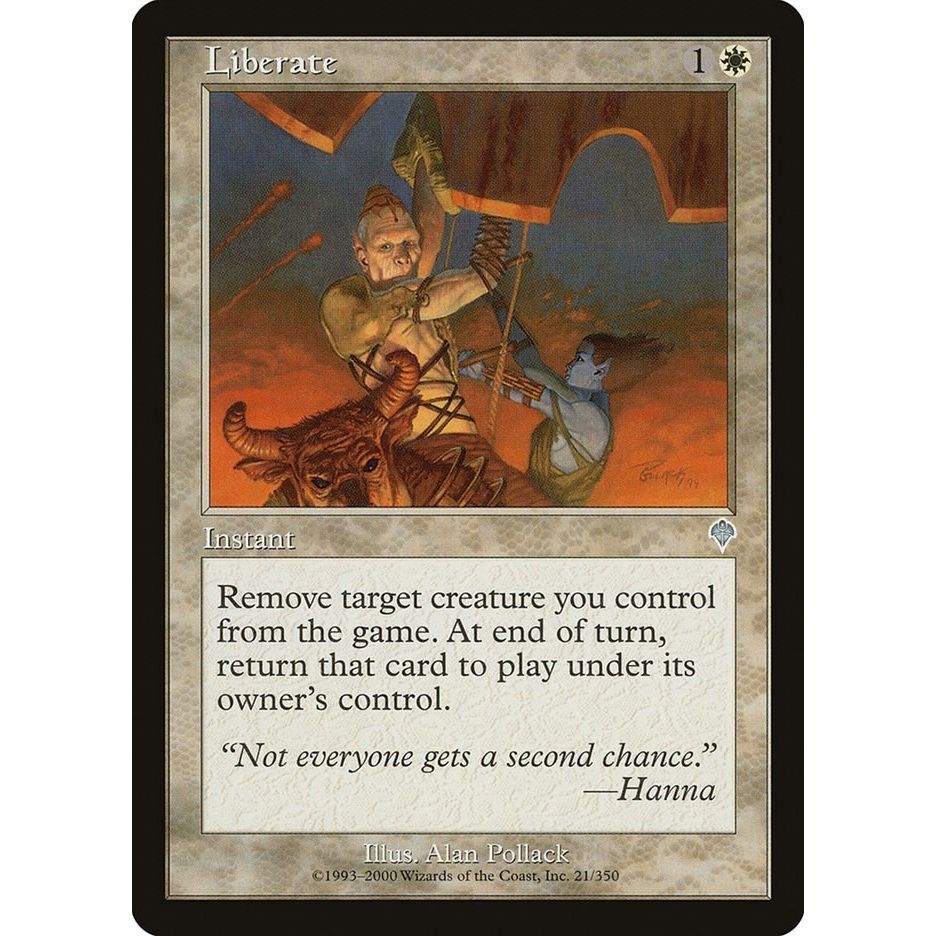 Image for Liberate (21) (INV) - Magic: The Gathering