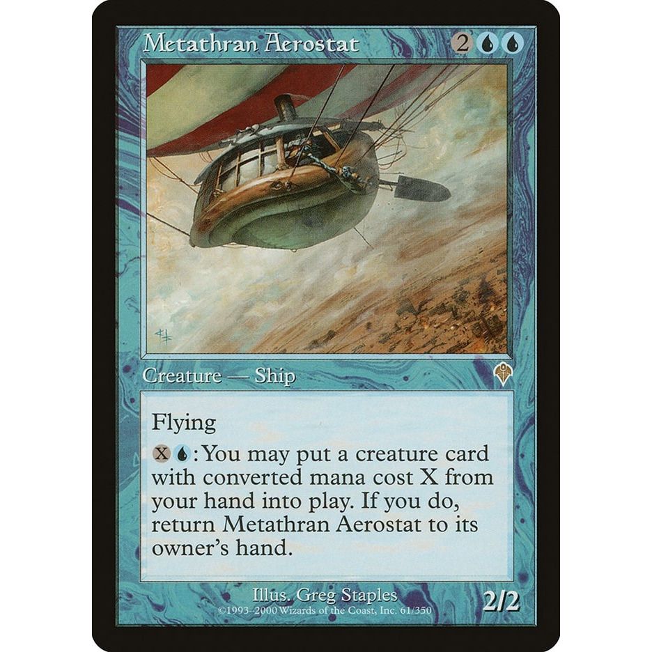 Image for Metathran Aerostat (61) (INV) - Magic: The Gathering