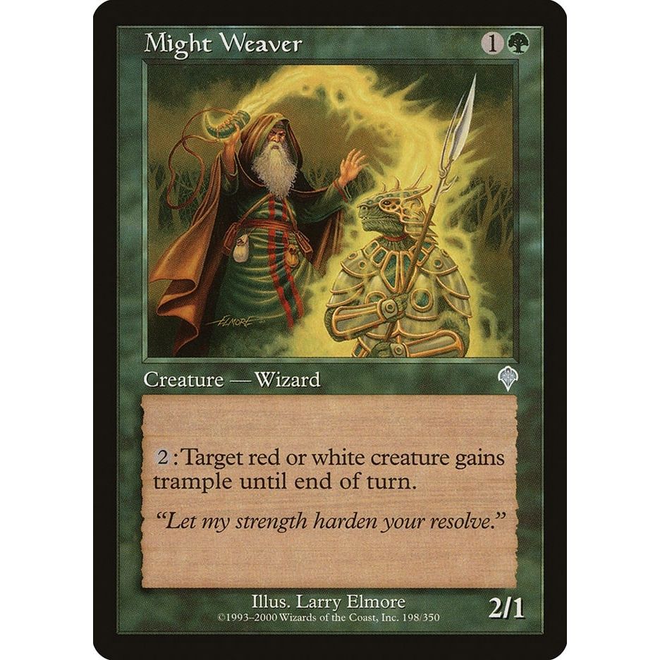 Image for Might Weaver (198) (INV) - Magic: The Gathering