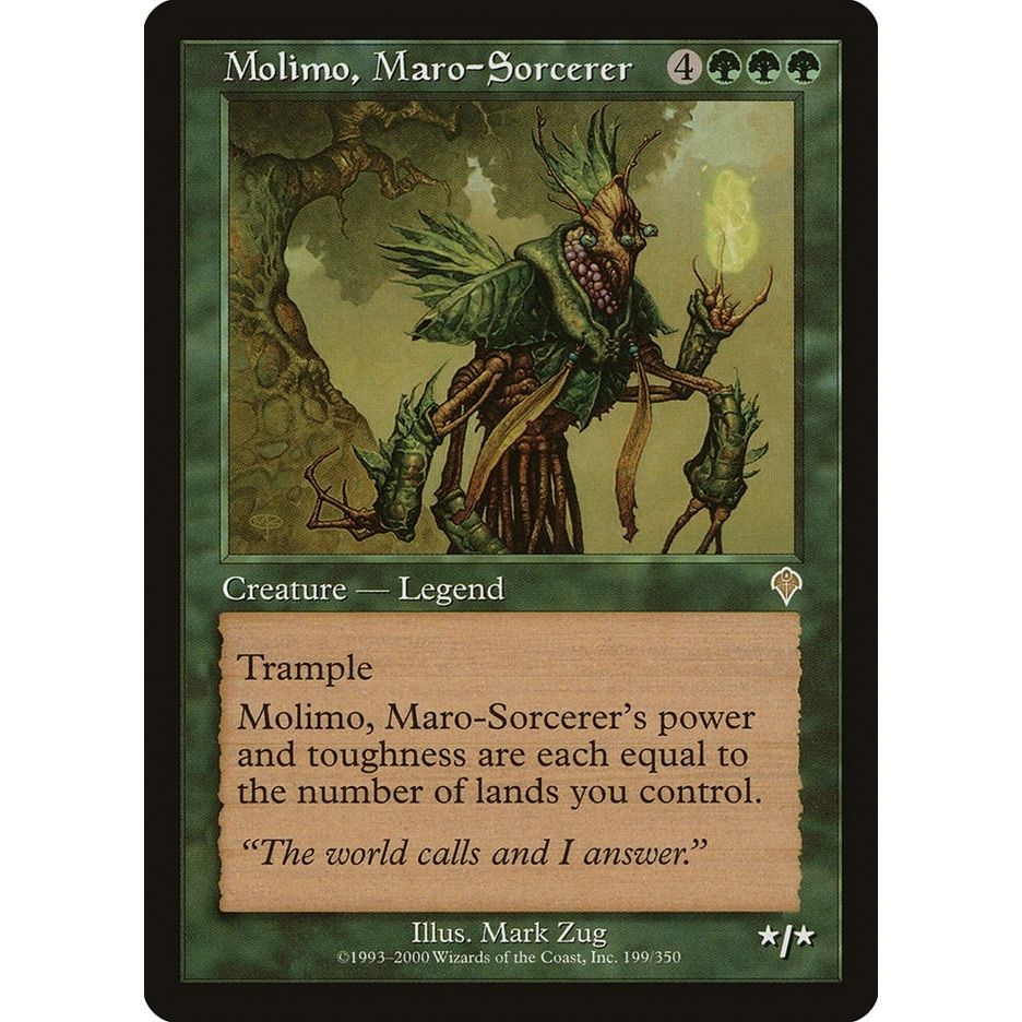 Image for Molimo, Maro-Sorcerer (199) (INV) - Magic: The Gathering