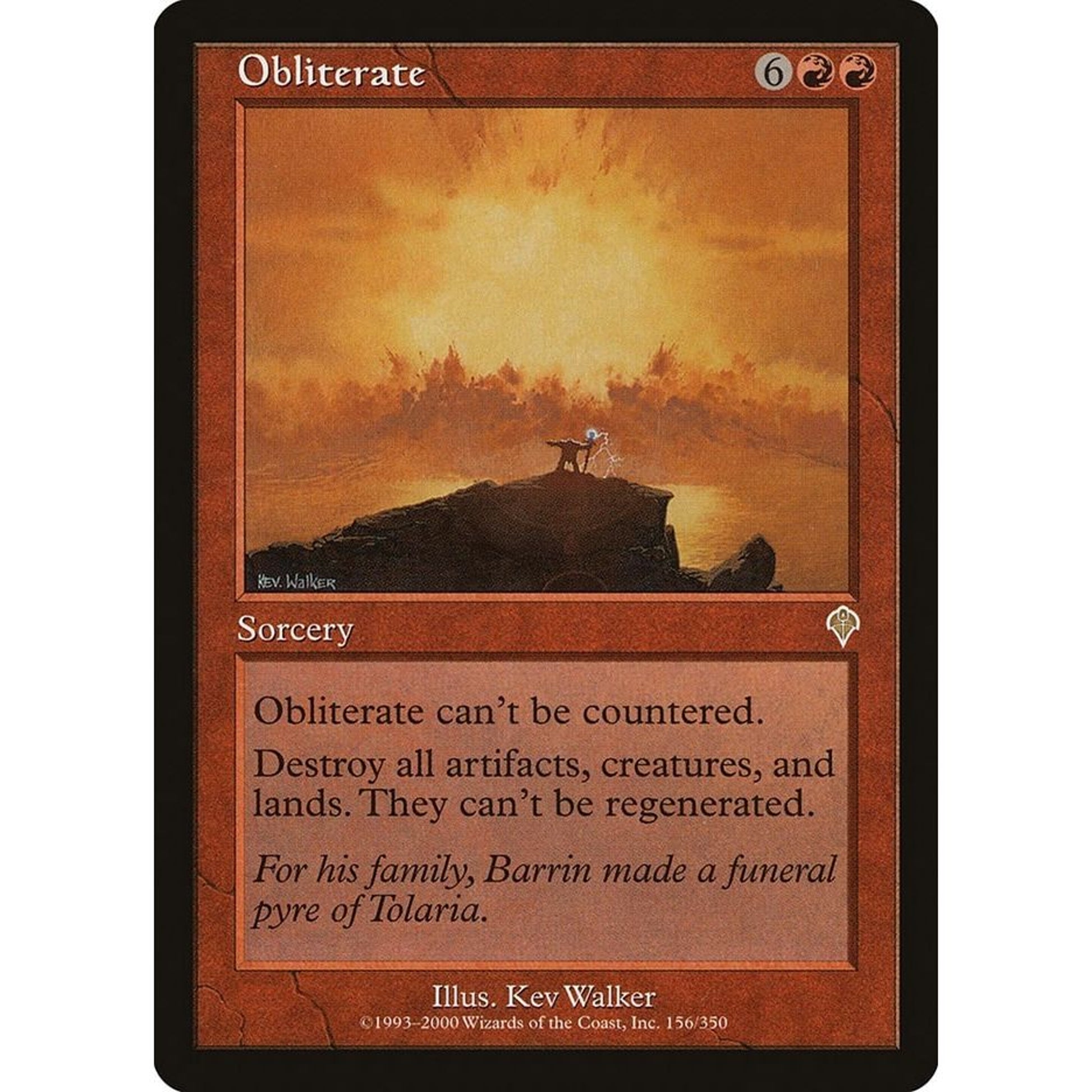 Image for Obliterate (156) (INV) - Magic: The Gathering