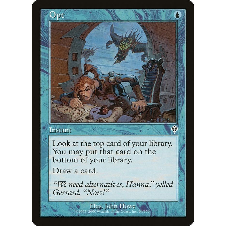 Image for Opt (64) (INV) - Magic: The Gathering