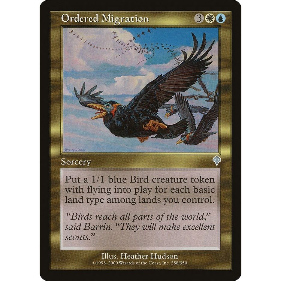 Image for Ordered Migration (258) (INV) - Magic: The Gathering