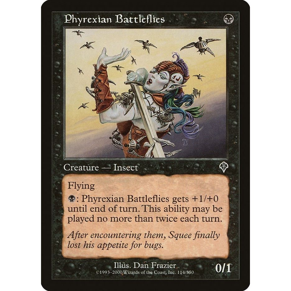 Image for Phyrexian Battleflies (114) (INV) - Magic: The Gathering