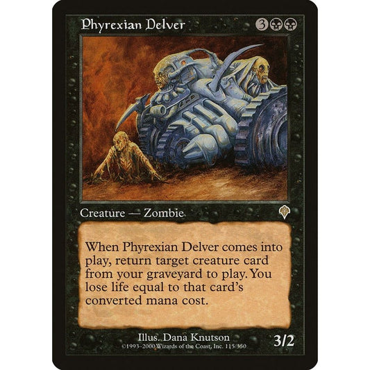 Image for Phyrexian Delver (115) (INV) - Magic: The Gathering