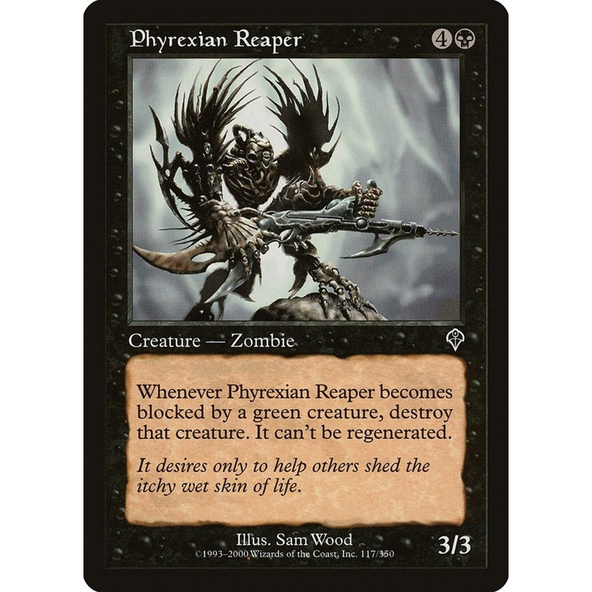 Image for Phyrexian Reaper (117) (INV) - Magic: The Gathering
