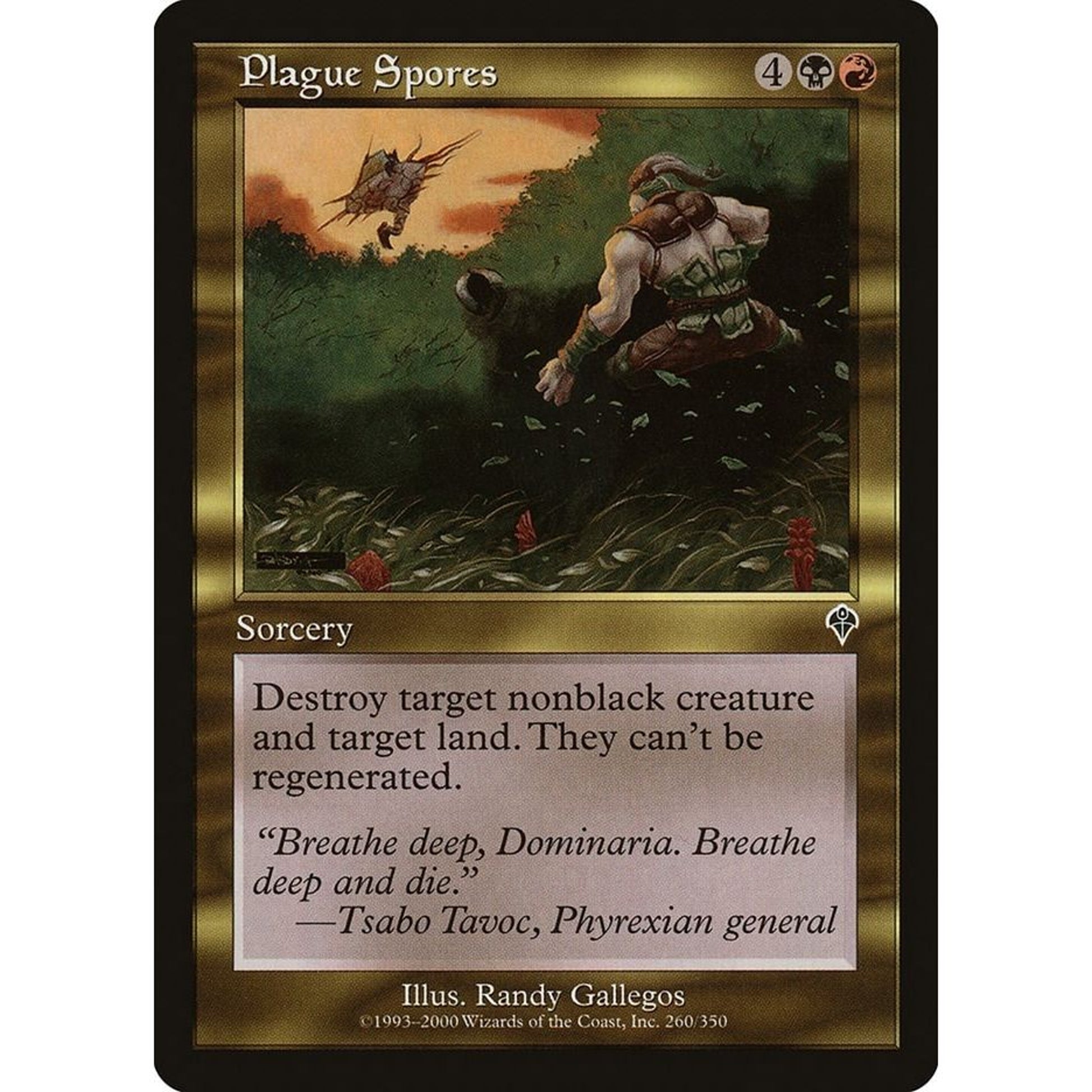 Image for Plague Spores (260) (INV) - Magic: The Gathering