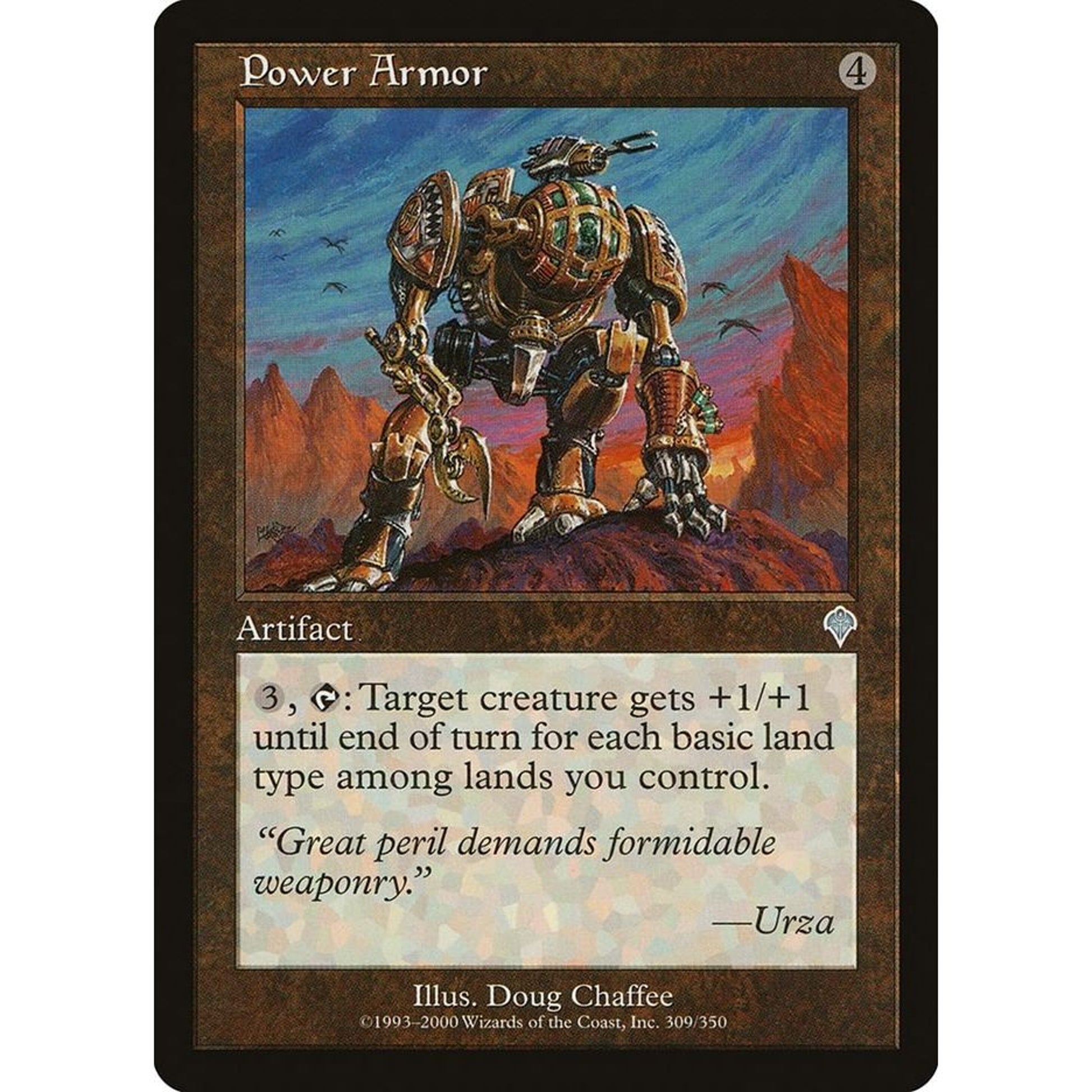 Image for Power Armor (309) (INV) - Magic: The Gathering