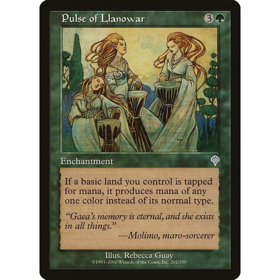 Image for Pulse of Llanowar (202) (INV) - Magic: The Gathering