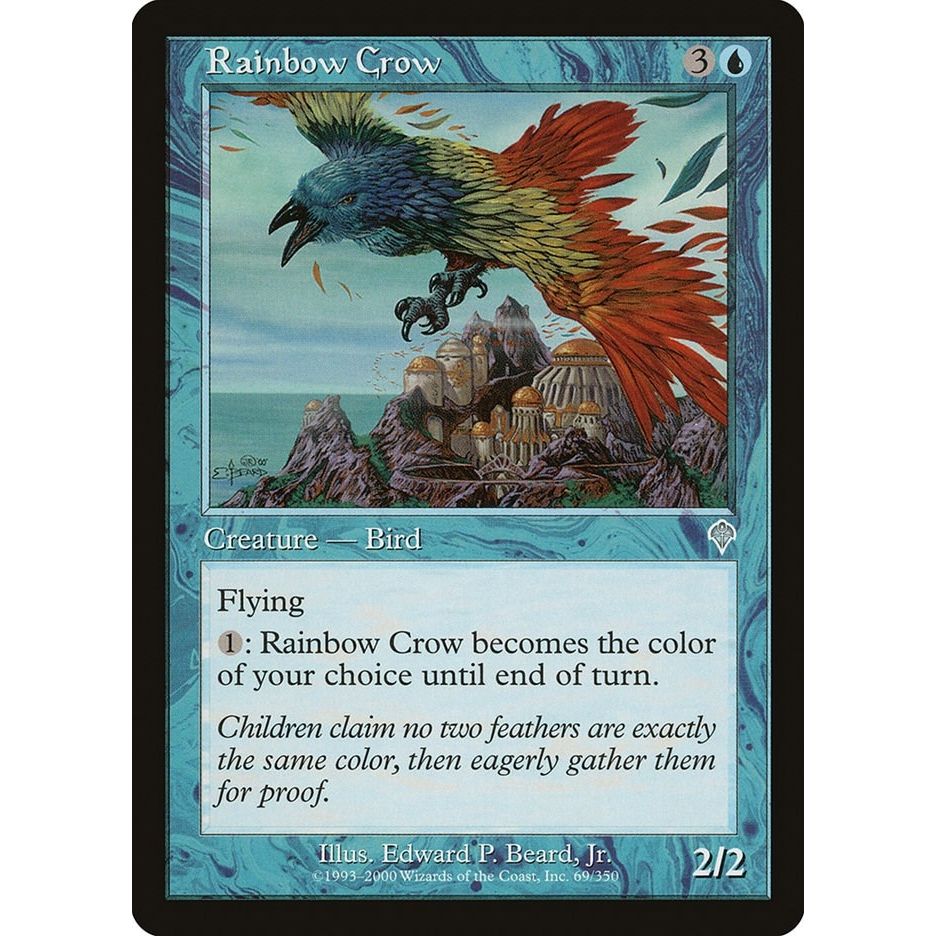 Image for Rainbow Crow (69) (INV) - Magic: The Gathering