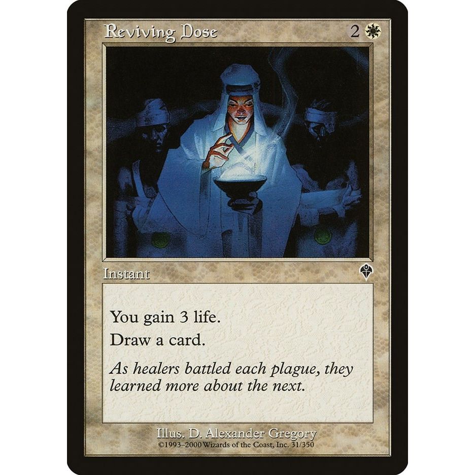 Image for Reviving Dose (31) (INV) - Magic: The Gathering