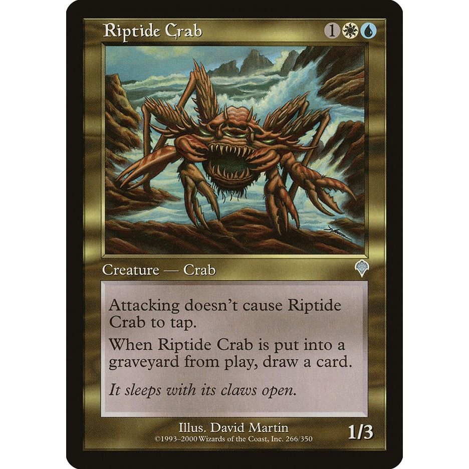 Image for Riptide Crab (266) (INV) - Magic: The Gathering
