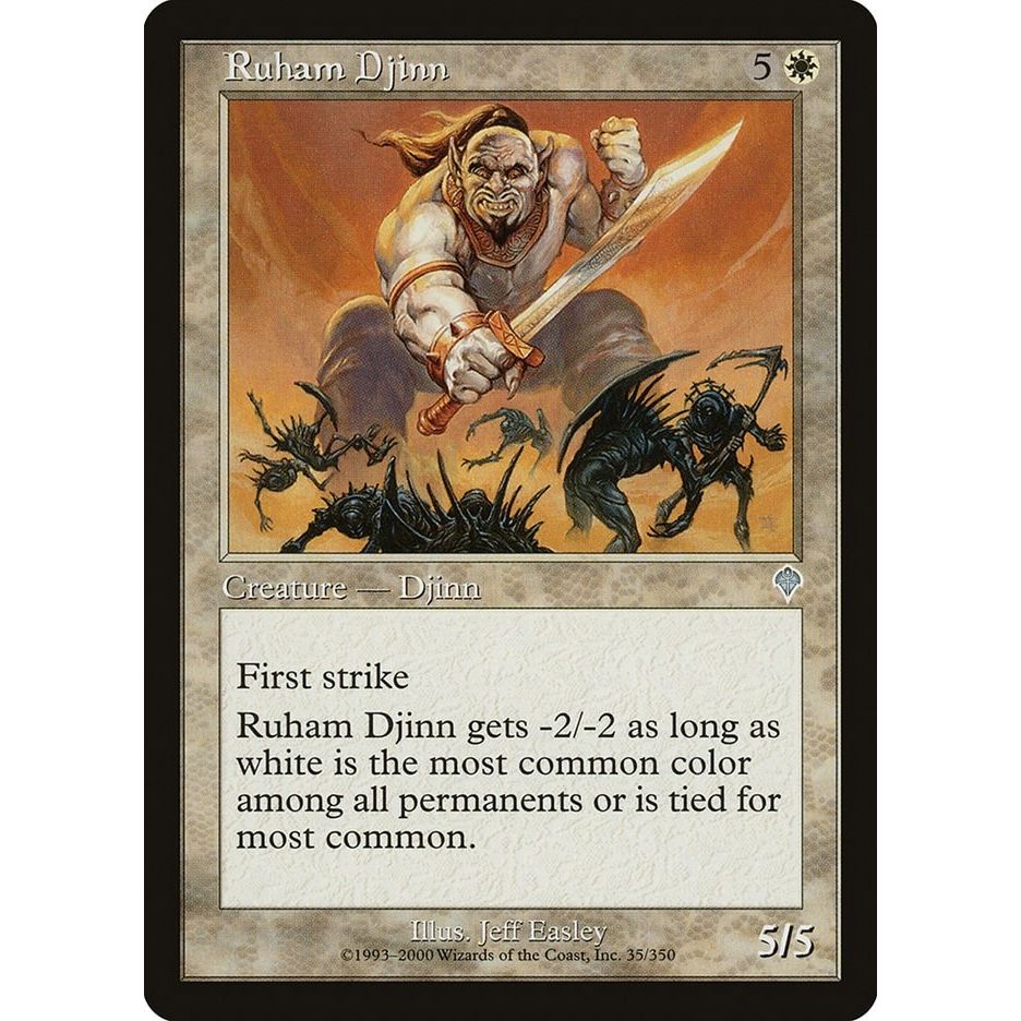 Image for Ruham Djinn (35) (INV) - Magic: The Gathering