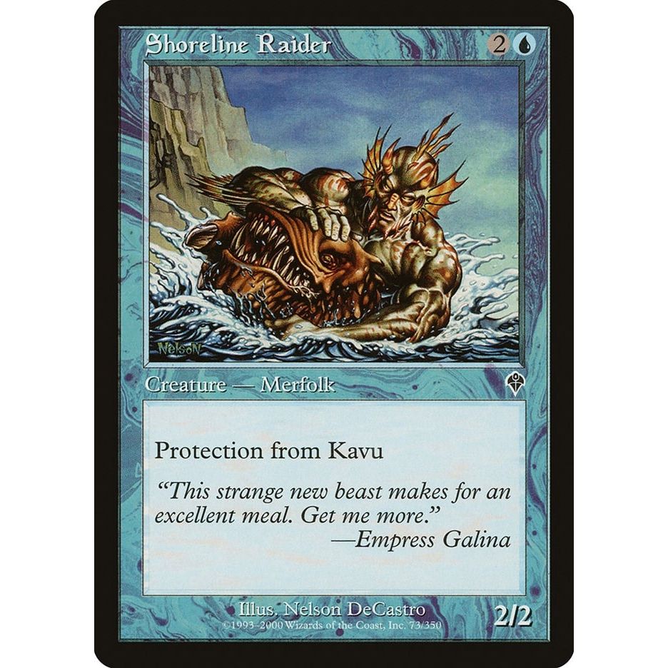 Image for Shoreline Raider (73) (INV) - Magic: The Gathering