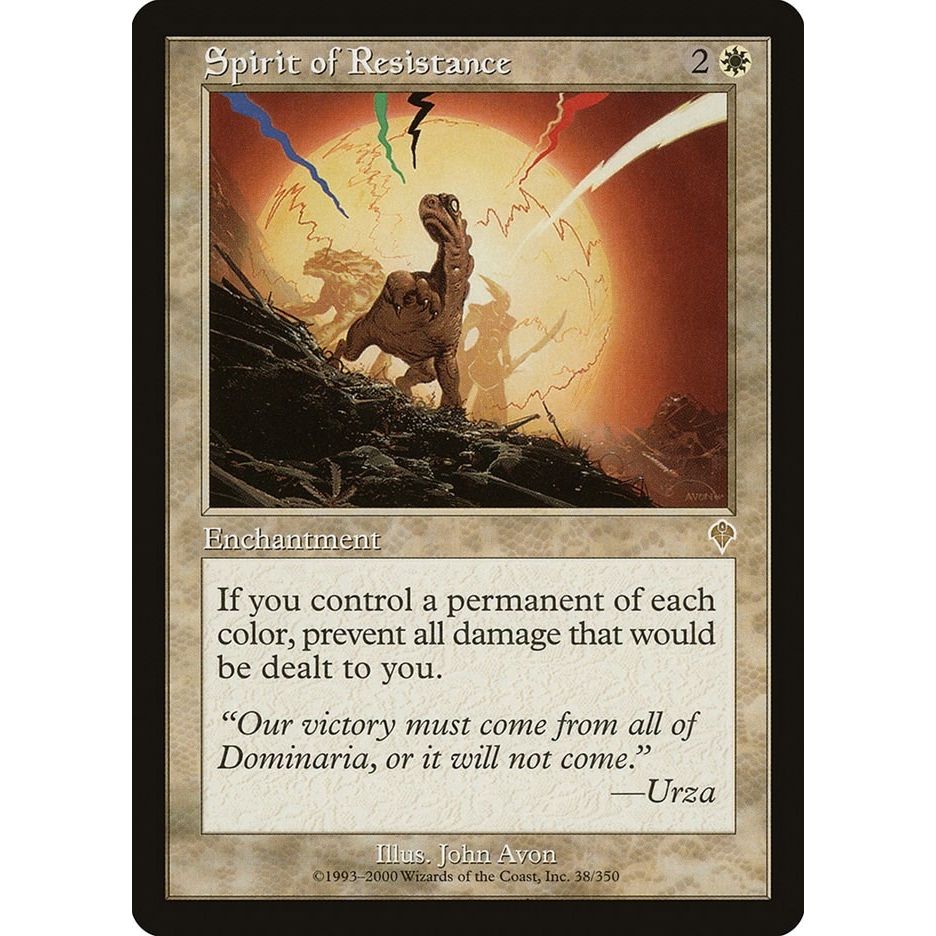 Image for Spirit of Resistance (38) (INV) - Magic: The Gathering