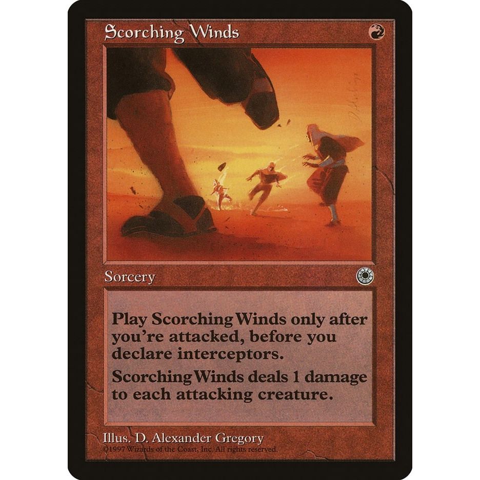 Image for Scorching Winds (POR) - Magic: The Gathering