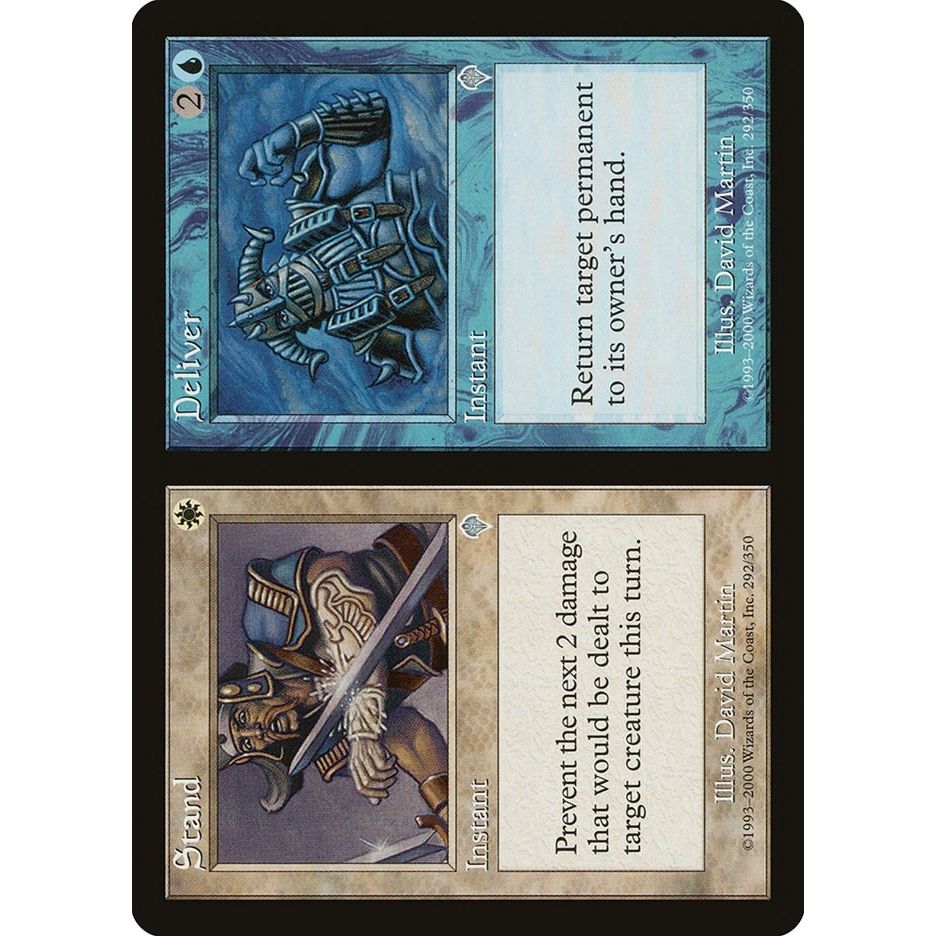 Image for Stand // Deliver (292) (INV) - Magic: The Gathering