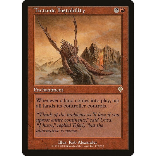 Image for Tectonic Instability (173) (INV) - Magic: The Gathering