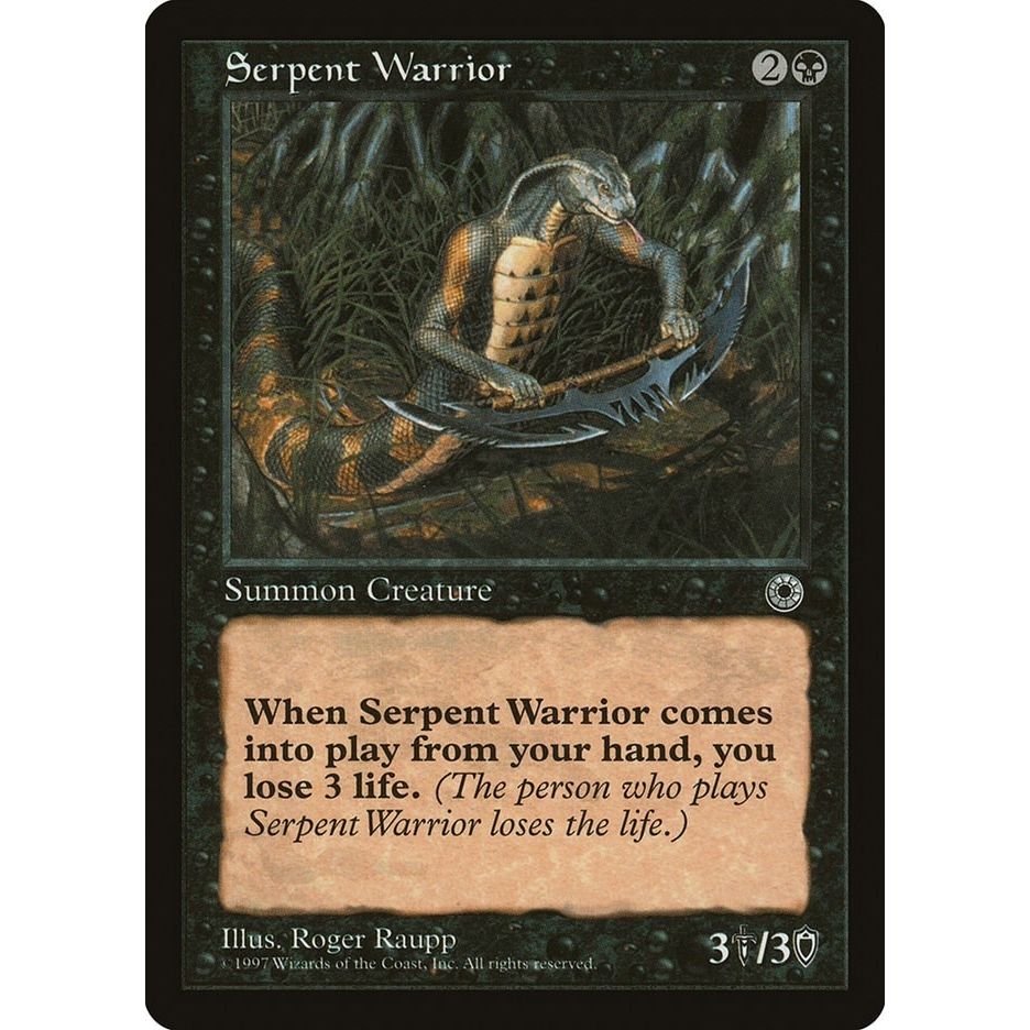 Image for Serpent Warrior (POR) - Magic: The Gathering