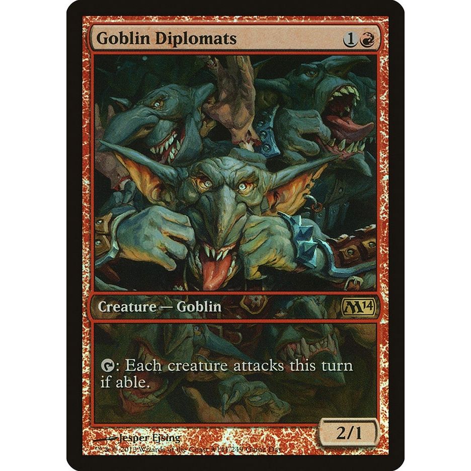 Image for Goblin Diplomats (141) (GAME) - Magic: The Gathering