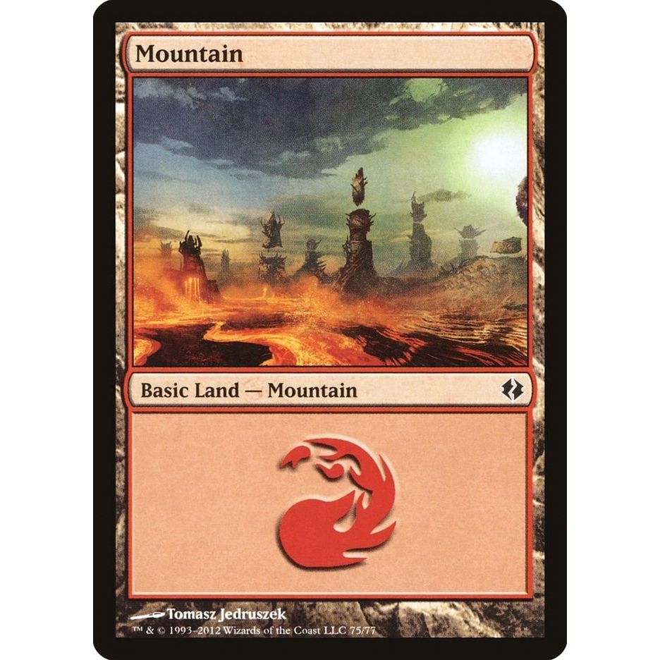 Image for Mountain (75) (75) (DDI) - Magic: The Gathering