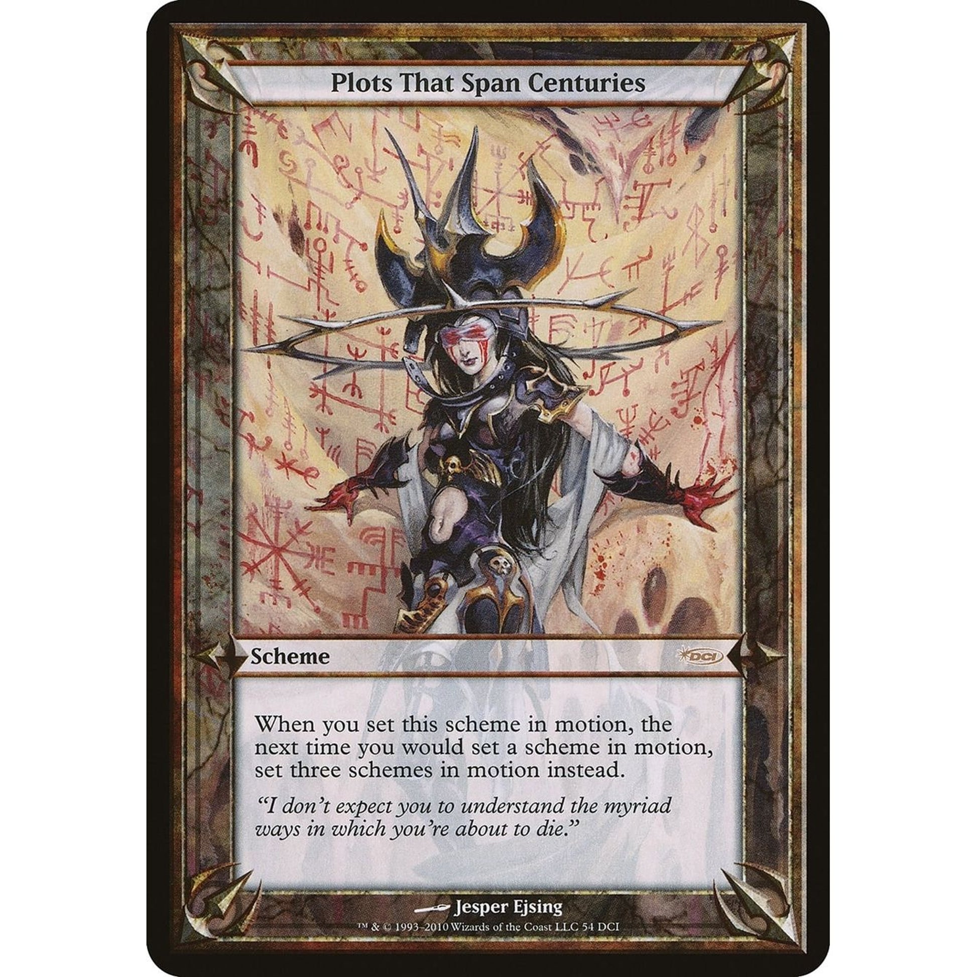 Image for Plots That Span Centuries (Release Event Promo) (54) (OVER) - Magic: The Gathering