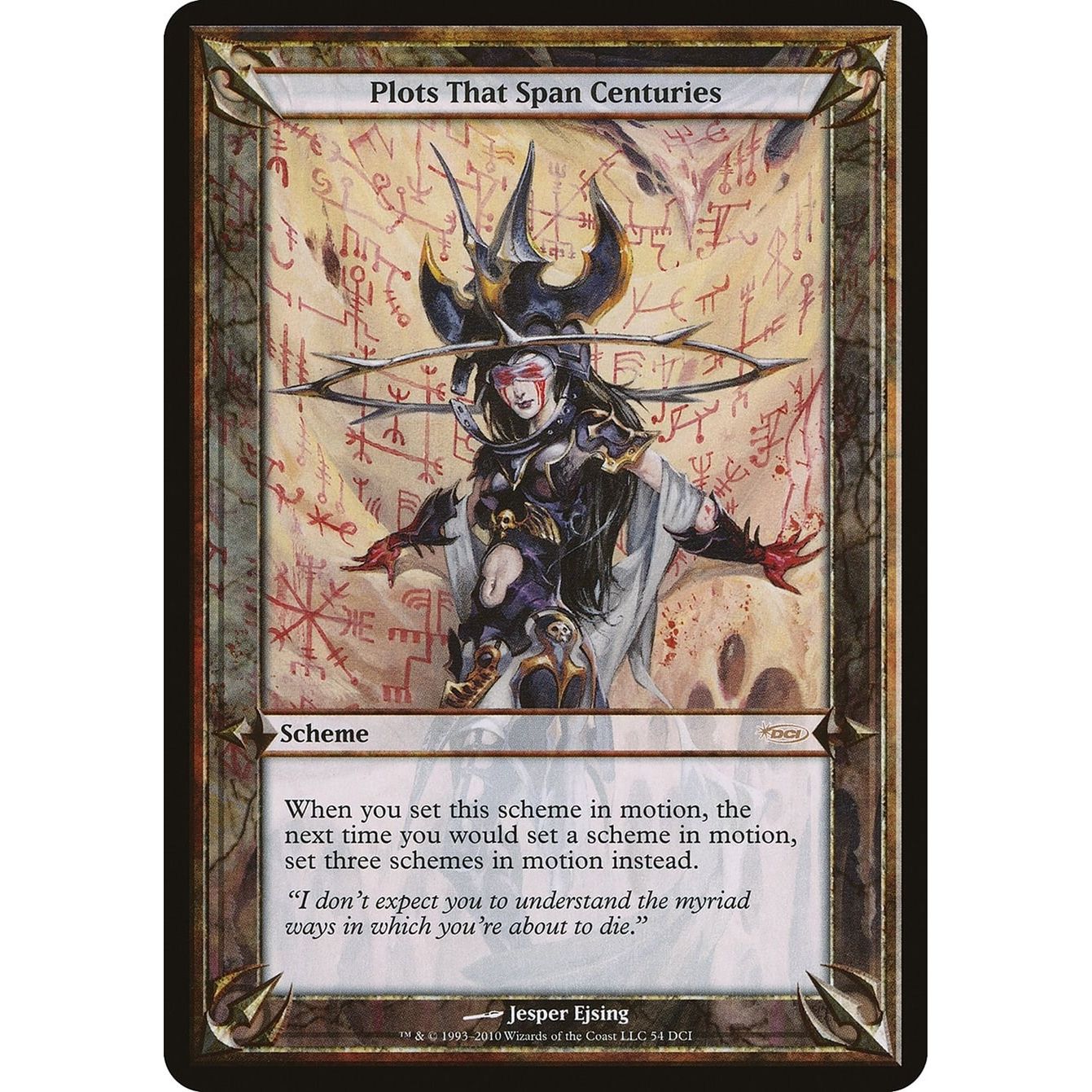 Image for Plots That Span Centuries (Release Event Promo) (54) (OVER) - Magic: The Gathering