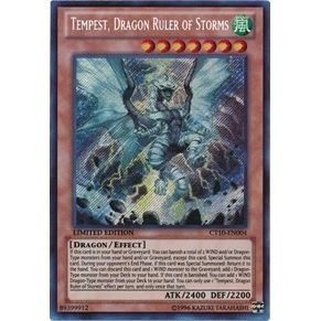 Image for Tempest, Dragon Ruler of Storms (CT10-EN004) (CT10) - YuGiOh