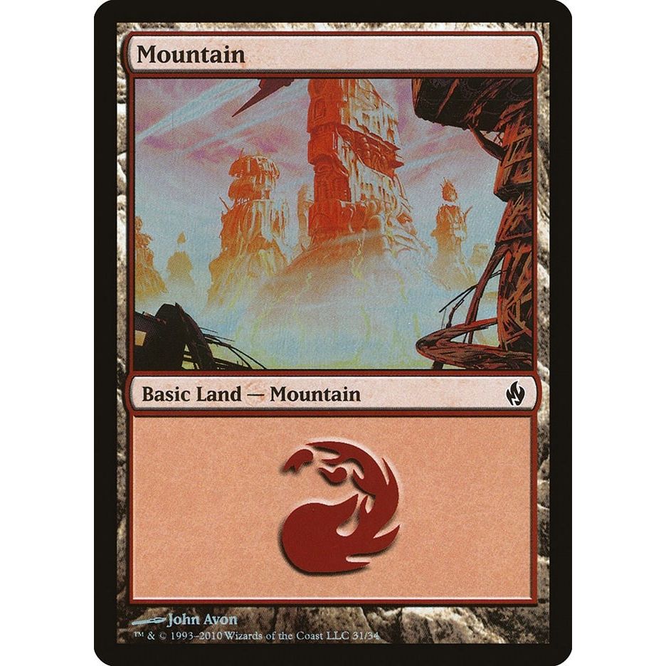 Image for Mountain (31) (31) (PD2) - Magic: The Gathering