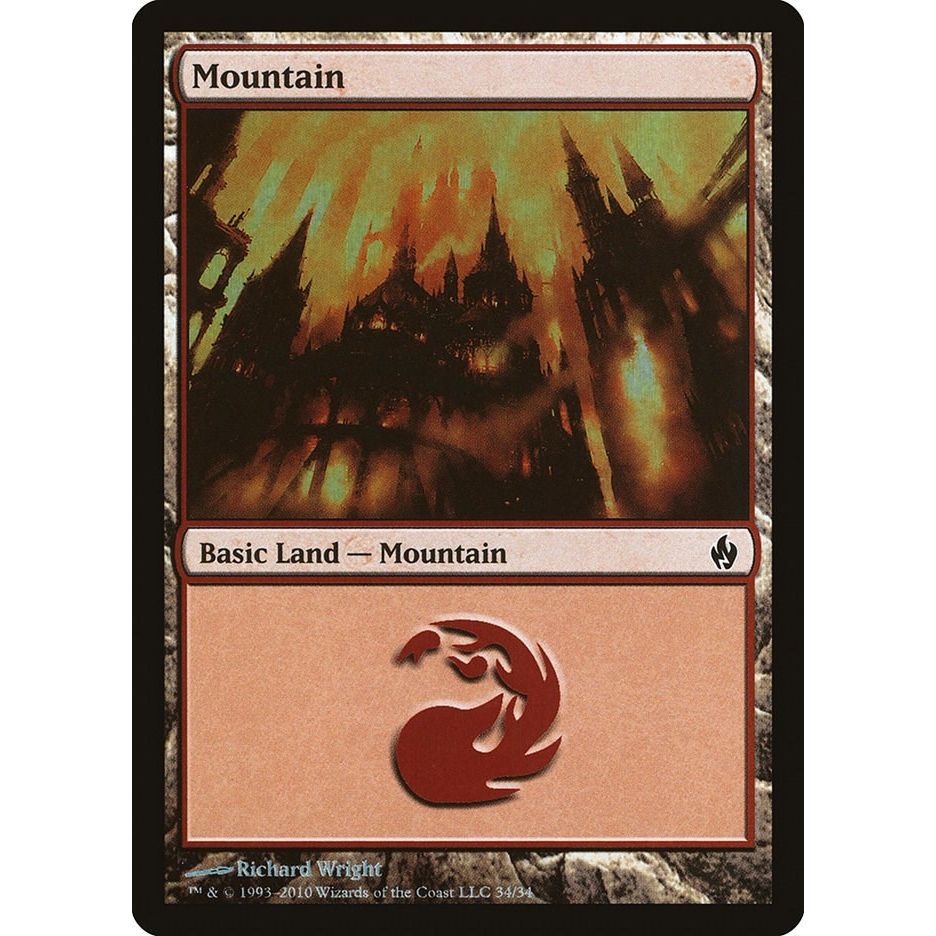 Image for Mountain (34) (34) (PD2) - Magic: The Gathering