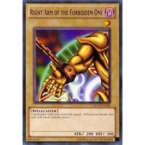 Image for Right Arm of the Forbidden One (Purple) (DL11-EN004) (DL) - YuGiOh
