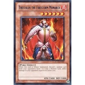 Image for Thestalos the Firestorm Monarch (Red) (DL12-EN007) (DL) - YuGiOh