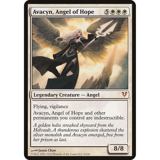 Image for Avacyn, Angel of Hope (Avacyn Restored) (6) (OVER) - Magic: The Gathering